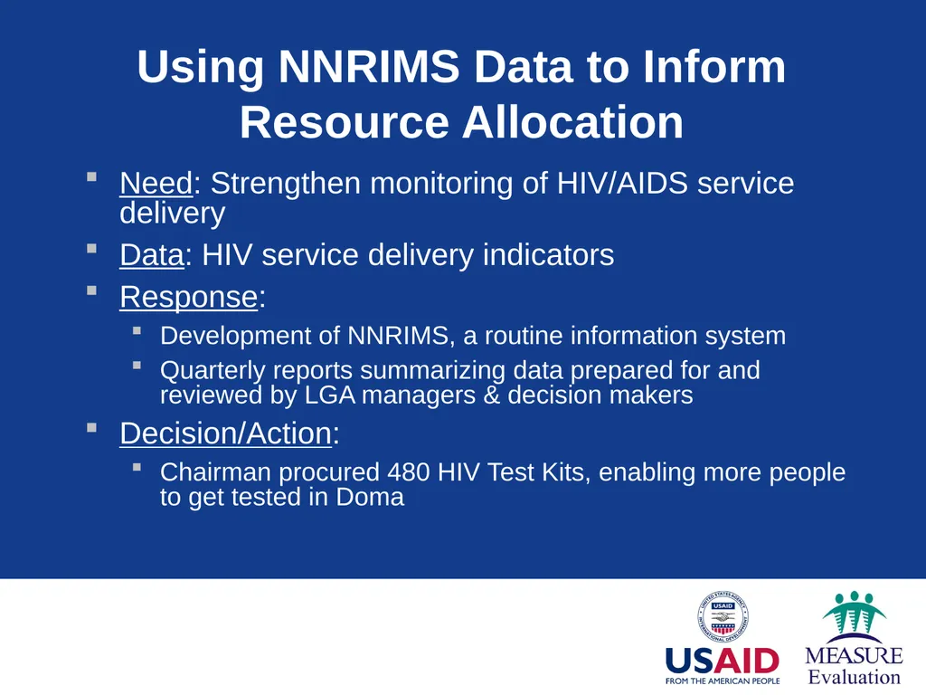 Generating Demand for Data Module 1 Session - slide 15 of 18