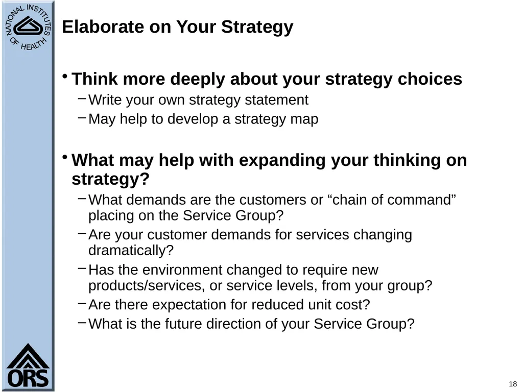 1 Performance Management Using the Balanced - slide 18 of 48
