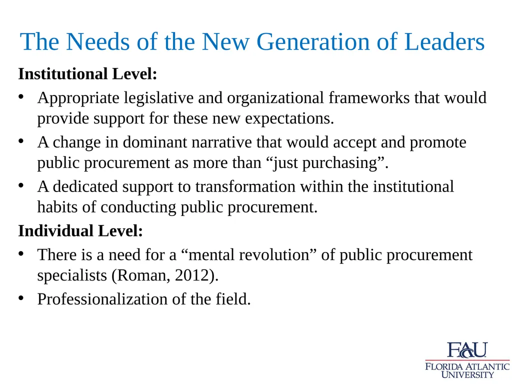 New Approaches to Institutional Development in - slide 5 of 10