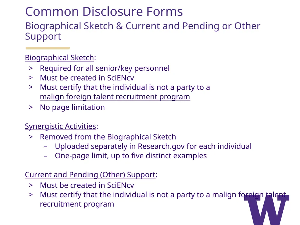 REMINDERS: Award Setup & Modification Requests - slide 6 of 42