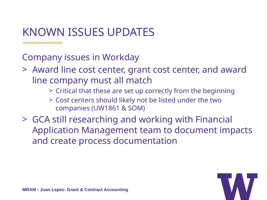 REMINDERS: Award Setup & Modification Requests - slide 21 of 42
