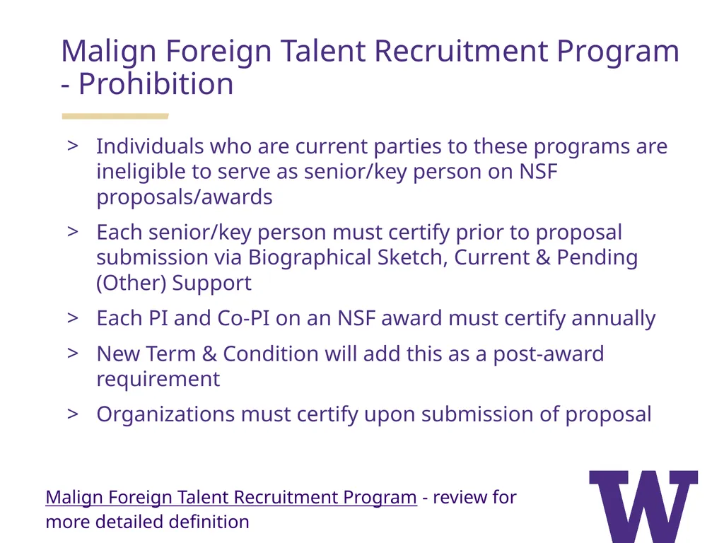 REMINDERS: Award Setup & Modification Requests - slide 7 of 42