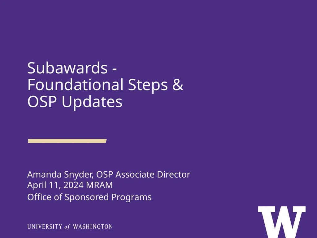 REMINDERS: Award Setup & Modification Requests - slide 28 of 42
