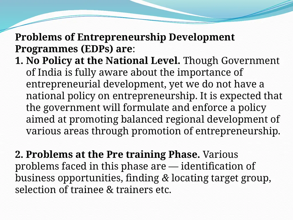 Entrepreneurship Sanjay Bartwal Chief Consultant - slide 17 of 22