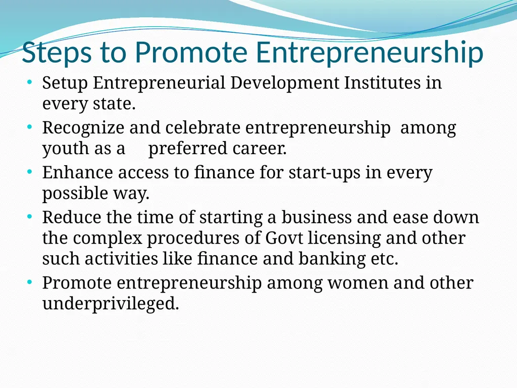 Entrepreneurship Sanjay Bartwal Chief Consultant - slide 21 of 22