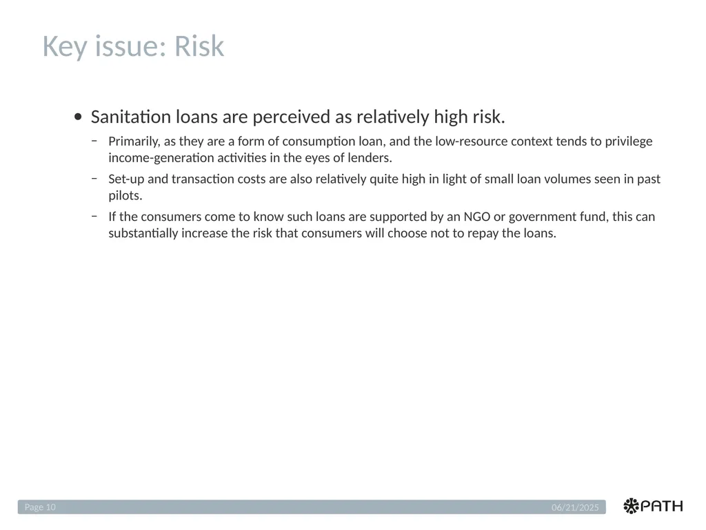 Benin Finance Scan Analysis Sanitation Service - slide 10 of 25