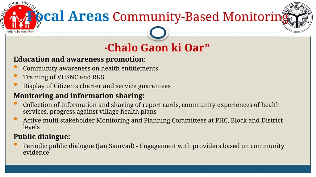 Amit Kumar Ghosh, IAS MD, NRHM-UP Revitalizing - slide 19 of 21