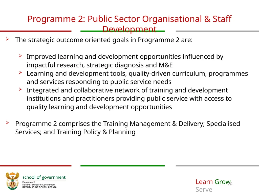 ANNUAL PERFORMANCE Plan for 2019/20 A presentation - slide 20 of 39