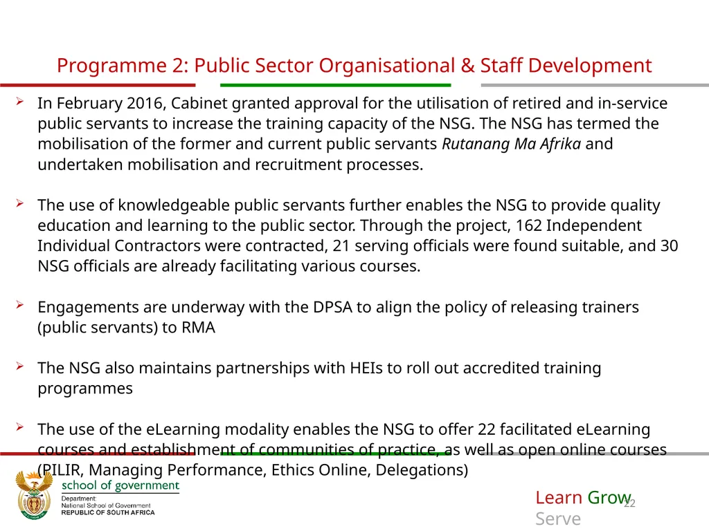 ANNUAL PERFORMANCE Plan for 2019/20 A presentation - slide 22 of 39