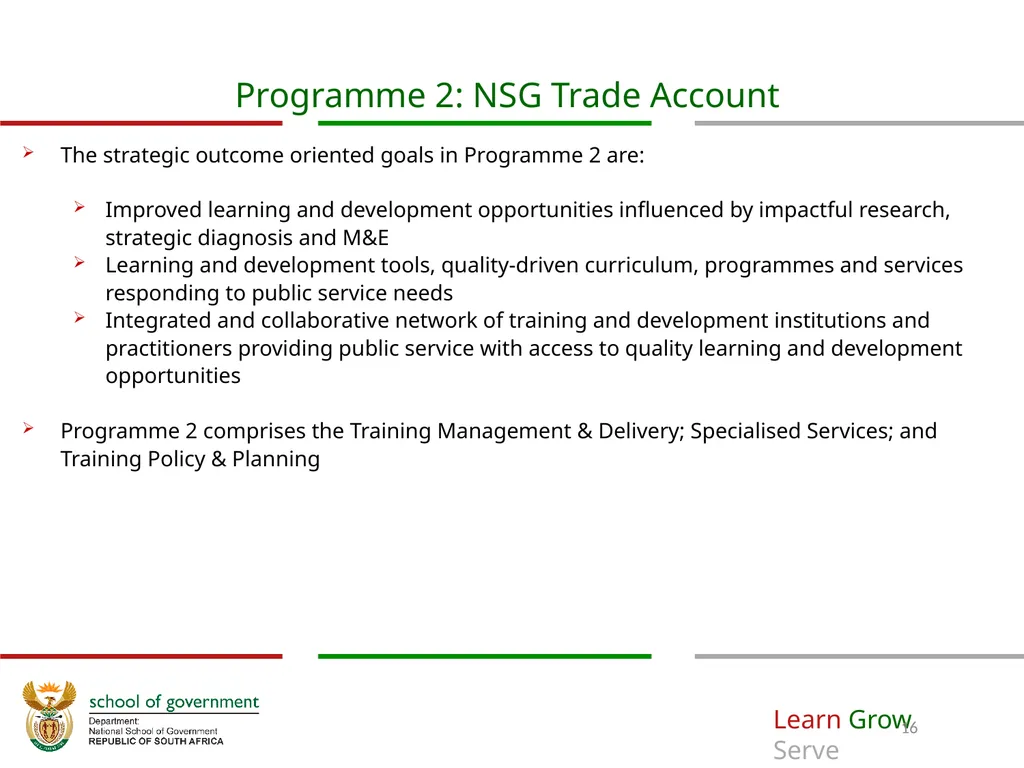 Annual Performance Plan 2018/19 Prof. Richard M - slide 16 of 24