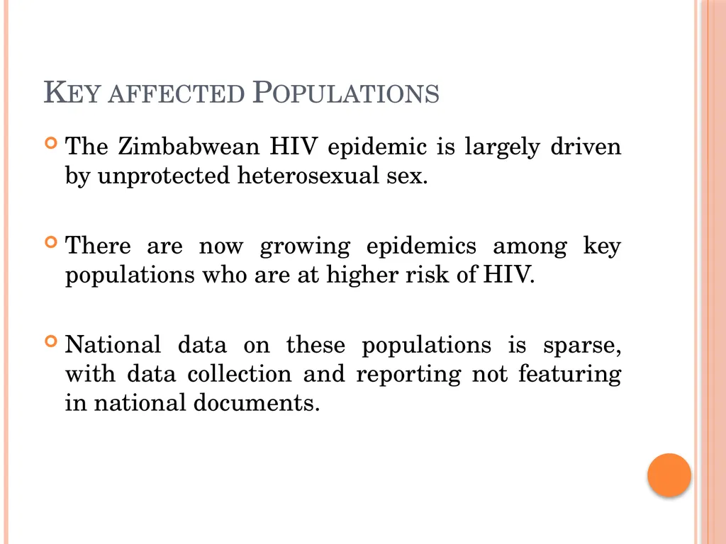 Working with Key Populations- Zimbabwe Global Fund - slide 3 of 14