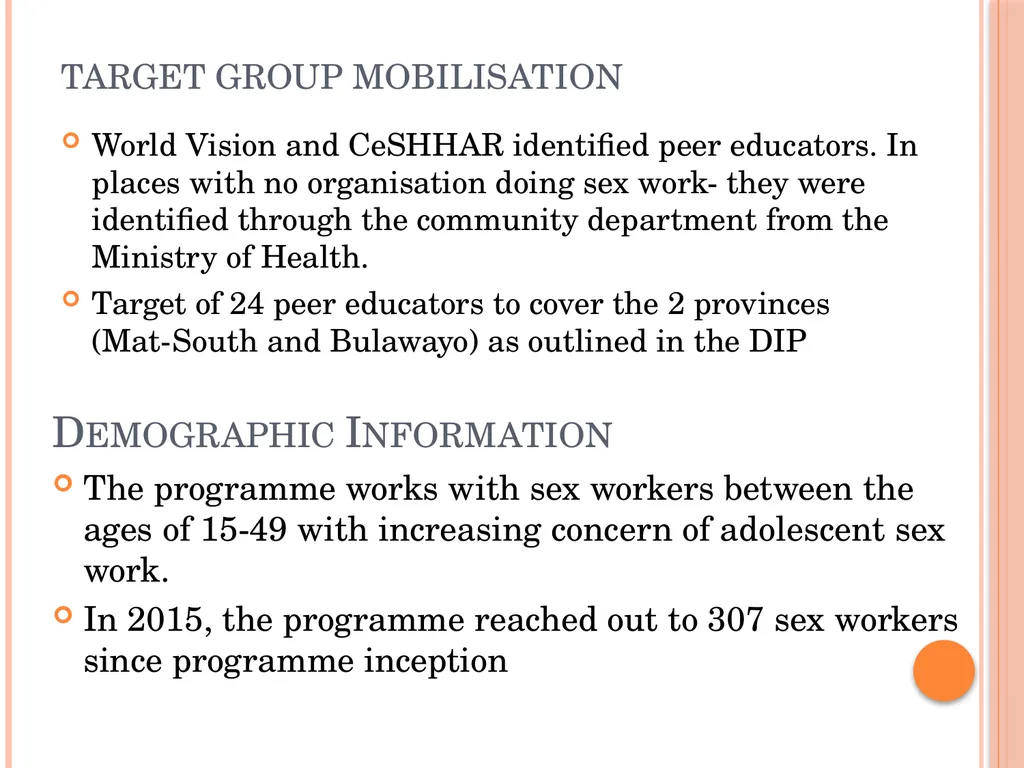Working with Key Populations- Zimbabwe Global Fund - slide 7 of 14