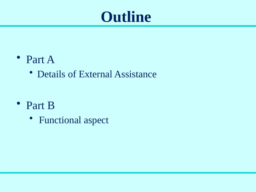 Aid Accounts & Audit Division Government of India - slide 2 of 25