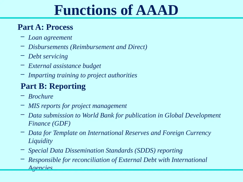 Aid Accounts & Audit Division Government of India - slide 13 of 25