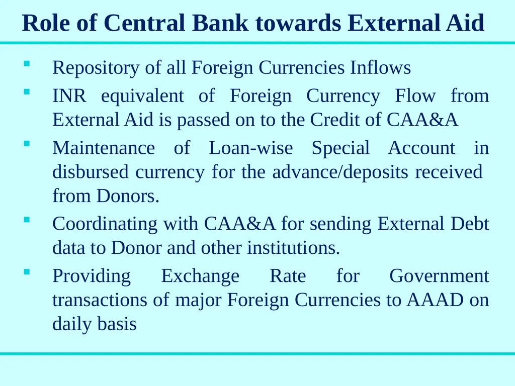 Aid Accounts & Audit Division Government of India - slide 18 of 25
