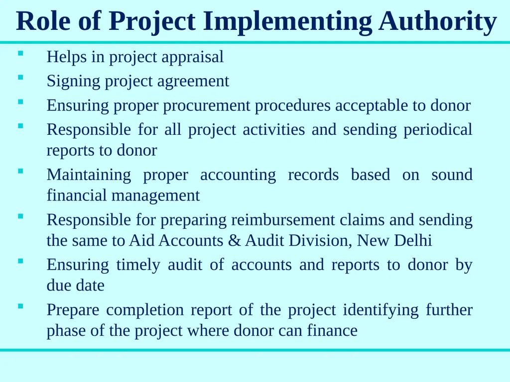 Aid Accounts & Audit Division Government of India - slide 17 of 25
