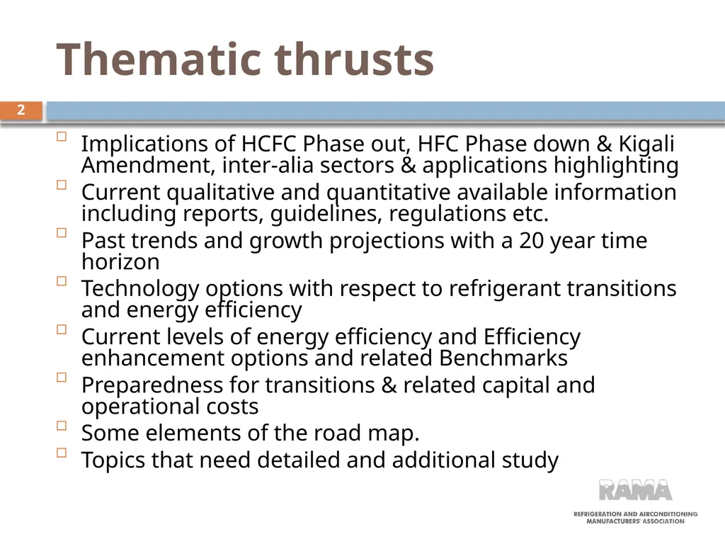 National Cooling action plan Air conditioning - slide 2 of 15