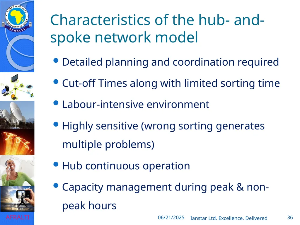 POSTAL AND COURIER TRAINING RUNNING A COURIER - slide 36 of 112