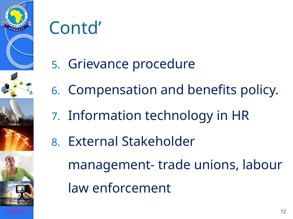 POSTAL AND COURIER TRAINING RUNNING A COURIER - slide 72 of 112