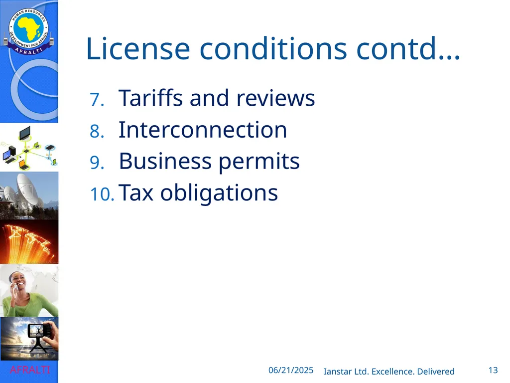 POSTAL AND COURIER TRAINING RUNNING A COURIER - slide 13 of 112