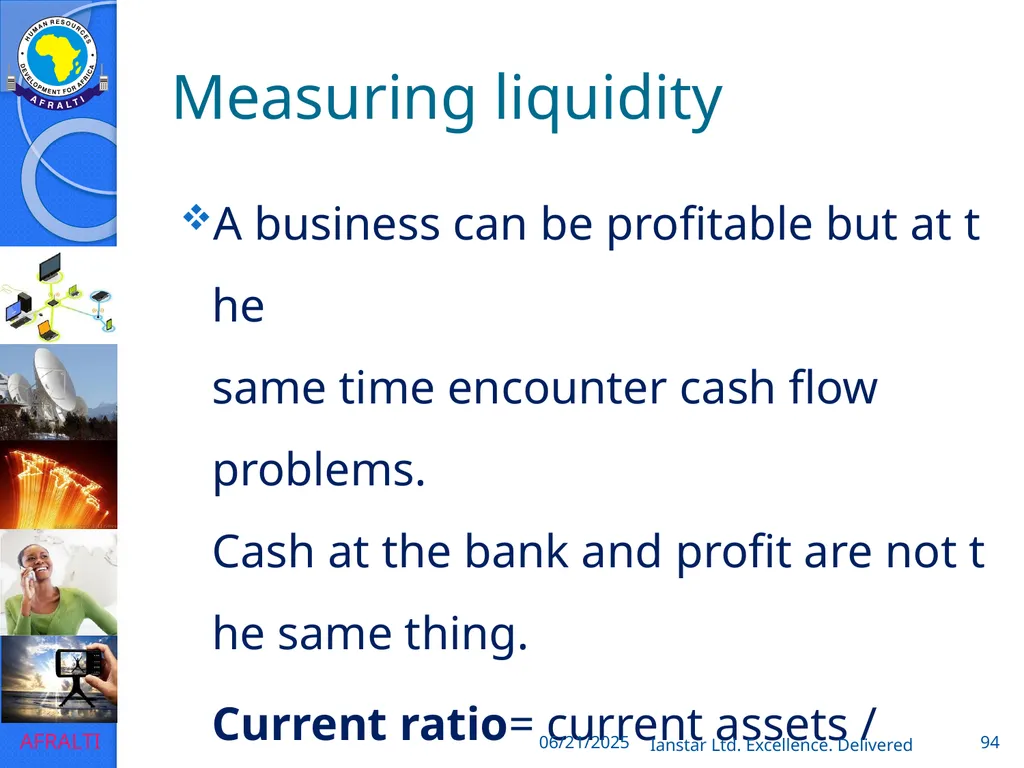 POSTAL AND COURIER TRAINING RUNNING A COURIER - slide 94 of 112