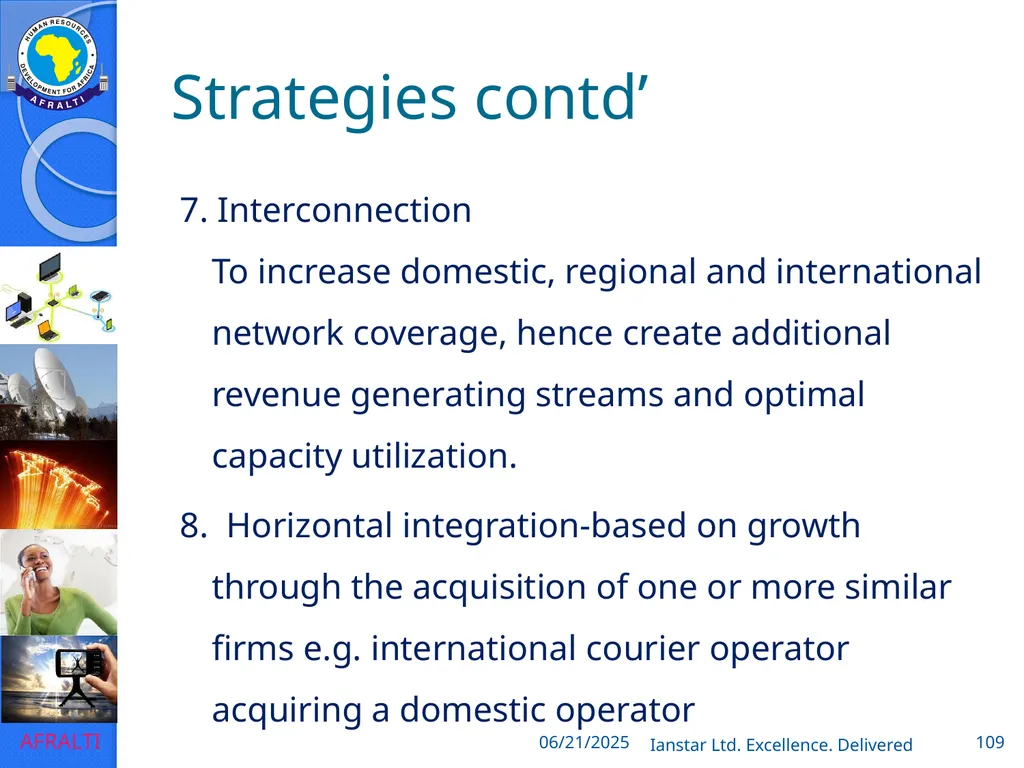 POSTAL AND COURIER TRAINING RUNNING A COURIER - slide 109 of 112