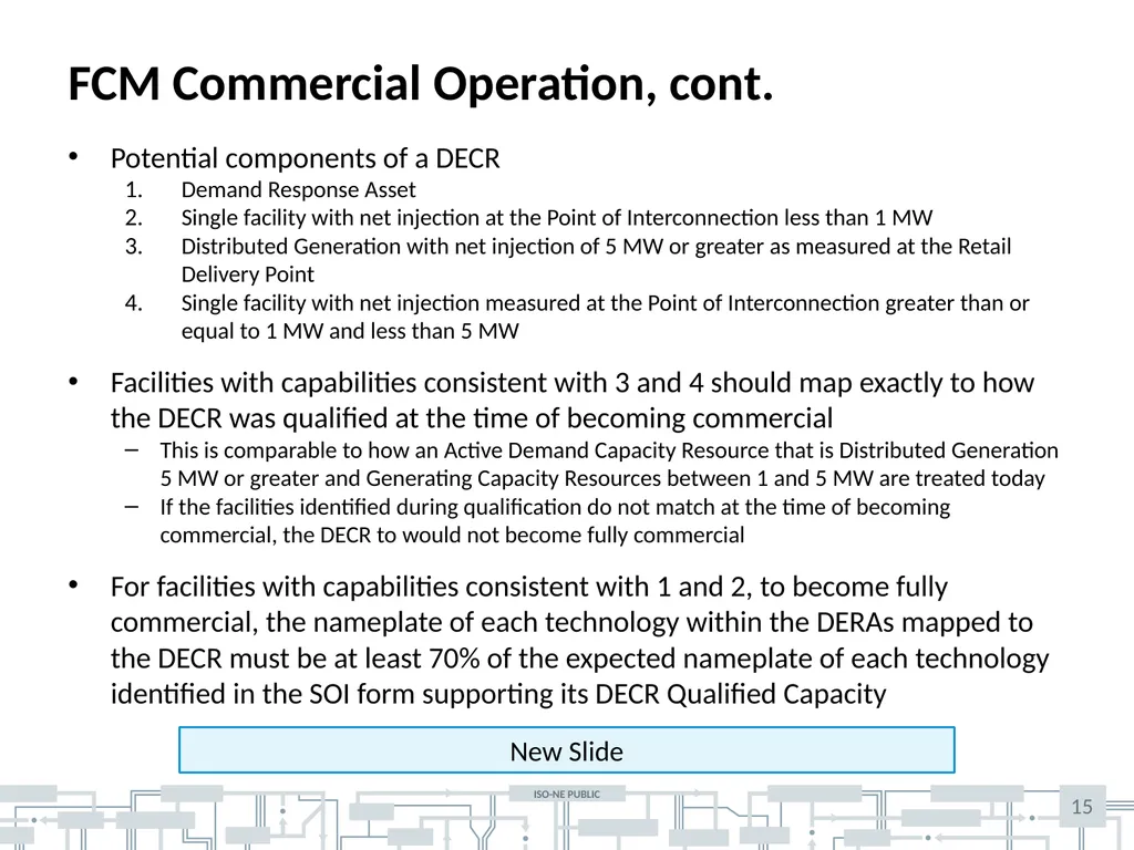 Matt Gdula and Hanhan Hammer Revised market design - slide 15 of 40