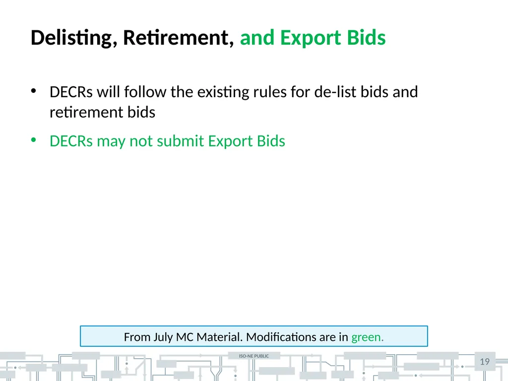 Matt Gdula and Hanhan Hammer Revised market design - slide 19 of 40
