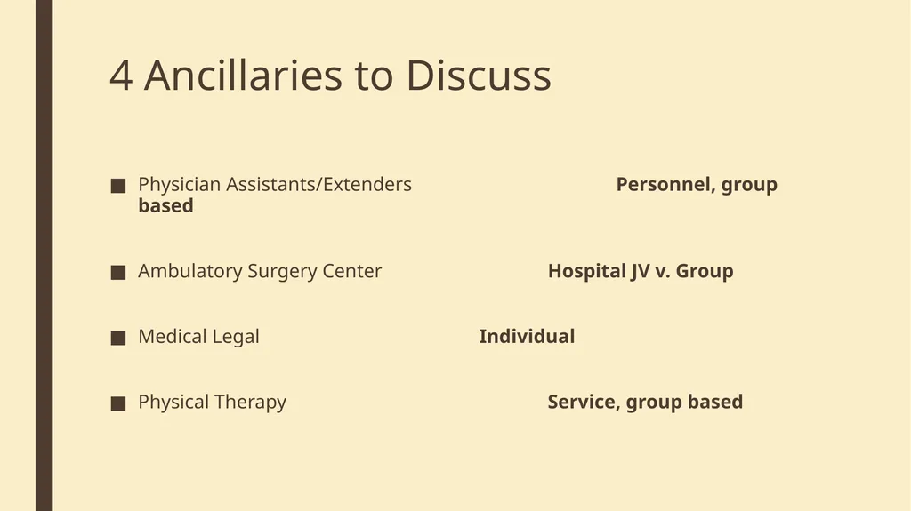 Generating Non Surgical Income John R. Corsetti, - slide 4 of 54