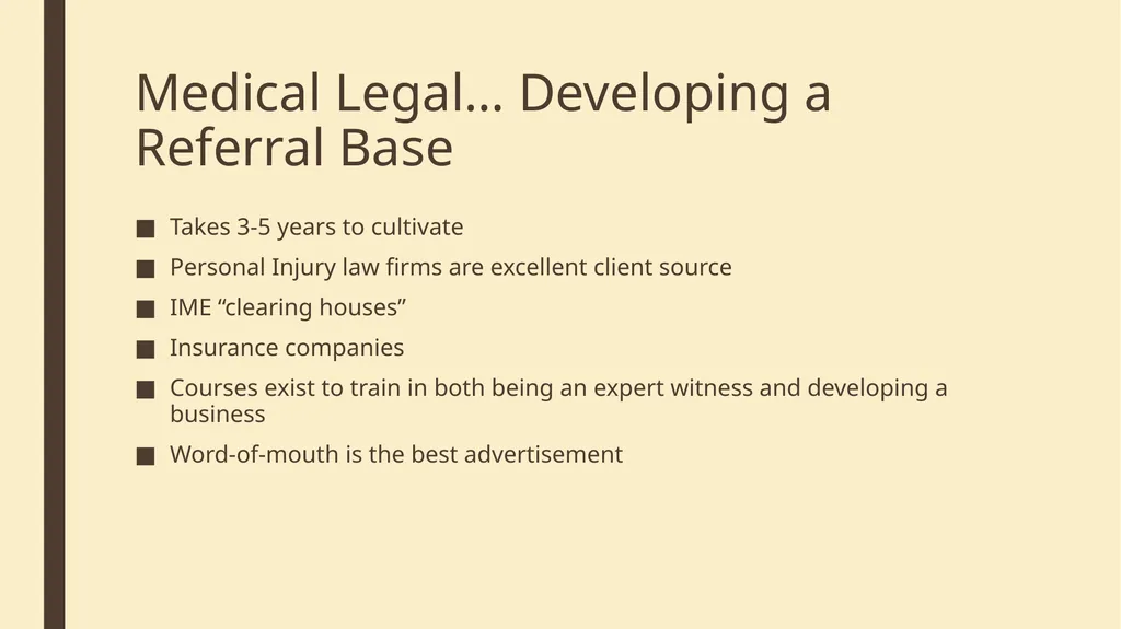 Generating Non Surgical Income John R. Corsetti, - slide 45 of 54