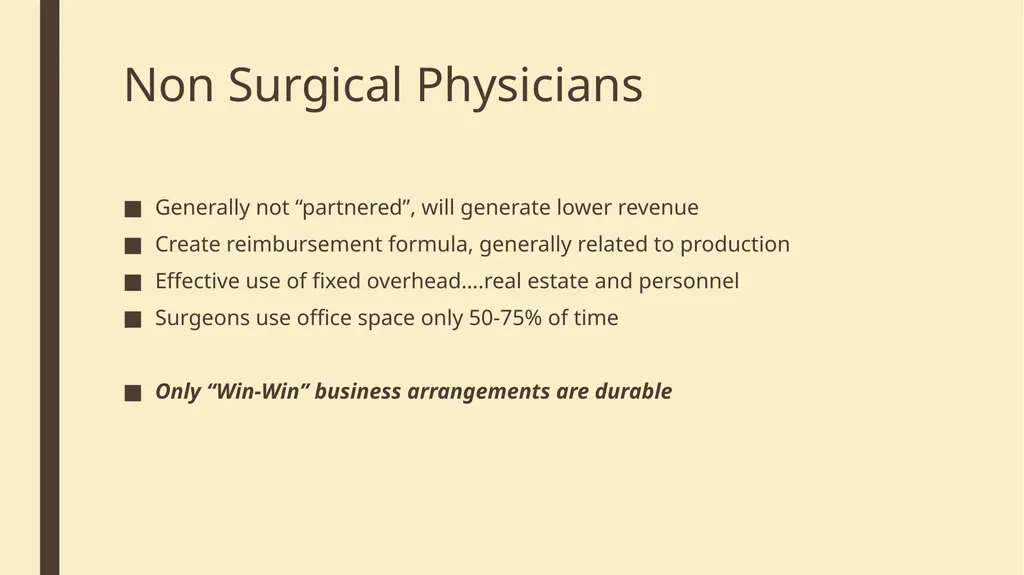 Generating Non Surgical Income John R. Corsetti, - slide 30 of 54