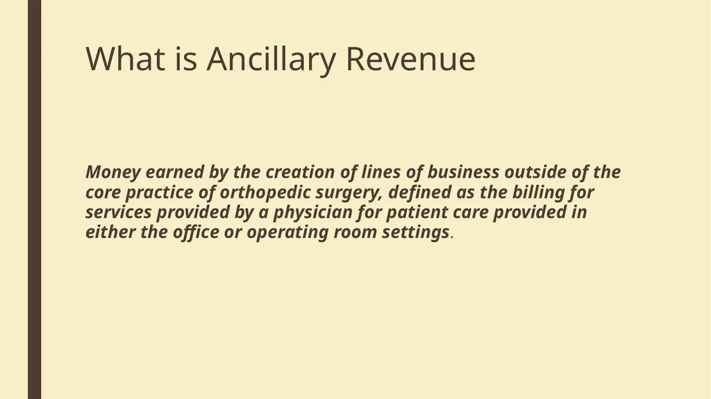 Generating Non Surgical Income John R. Corsetti, - slide 8 of 54