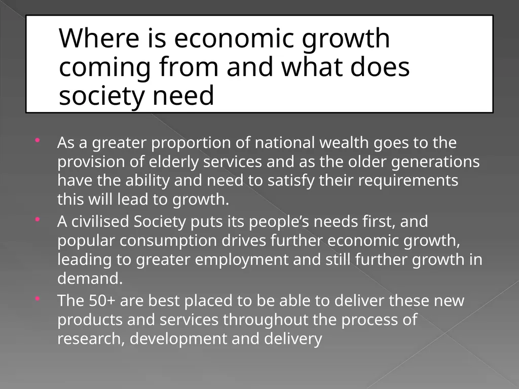 The Silver Economy A Great Opportunity A - slide 14 of 15