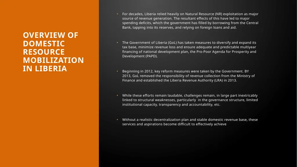 “Fragility, Taxation and Development: Reflections - slide 5 of 18