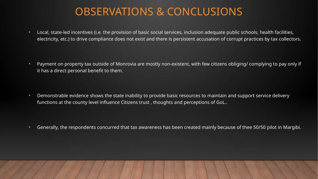 “Fragility, Taxation and Development: Reflections - slide 15 of 18