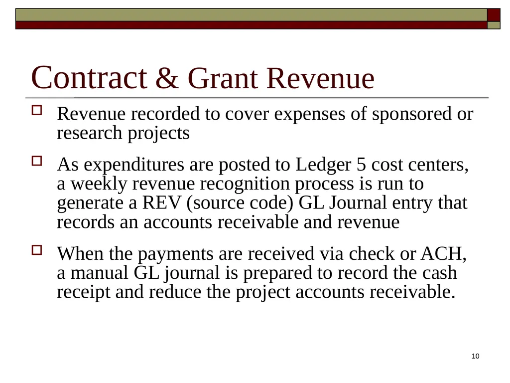 Discover UH Revenue 2 Why Do We Create Journal - slide 10 of 42