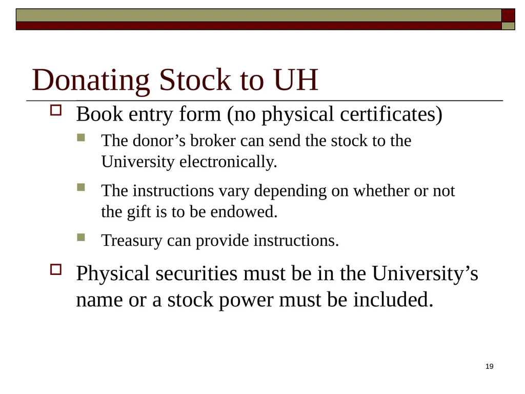 Discover UH Revenue 2 Why Do We Create Journal - slide 19 of 42