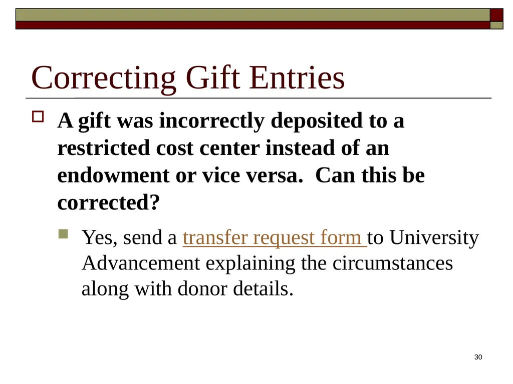 Discover UH Revenue 2 Why Do We Create Journal - slide 30 of 42