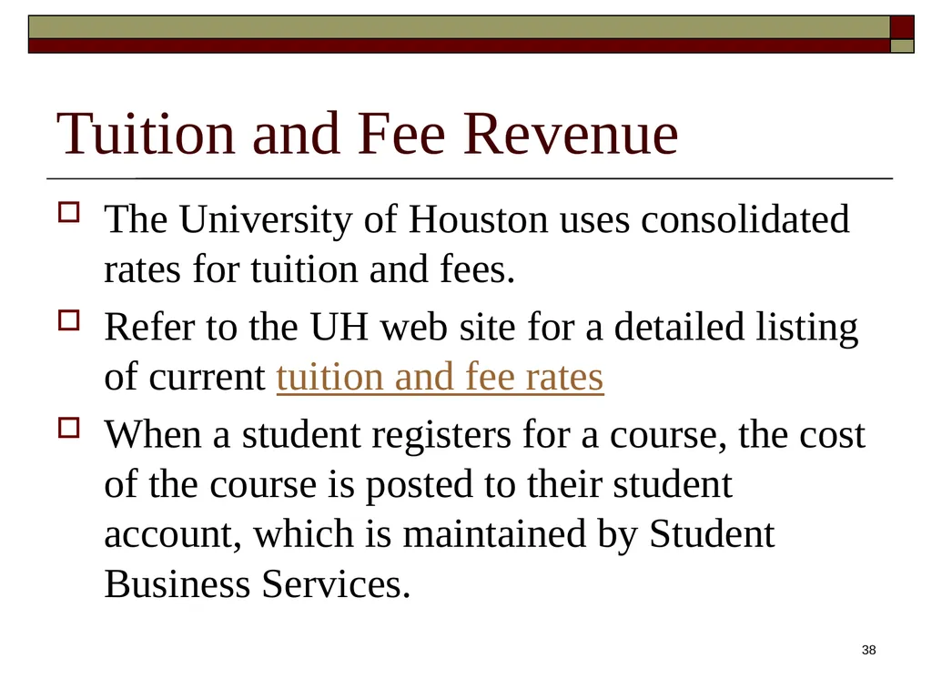 Discover UH Revenue 2 Why Do We Create Journal - slide 38 of 42