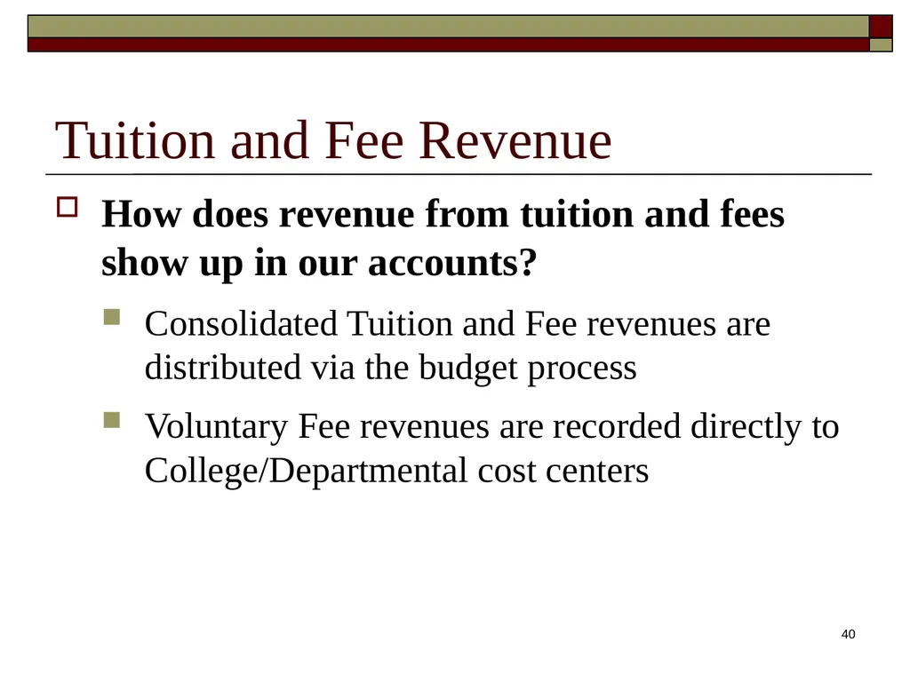 Discover UH Revenue 2 Why Do We Create Journal - slide 40 of 42