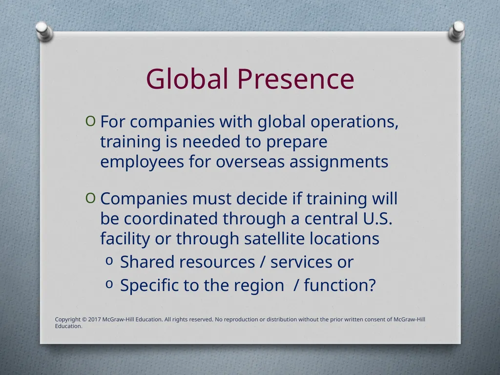 Chapter Two Strategic Training Training is - slide 13 of 25