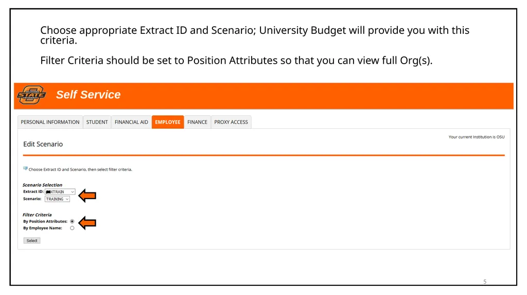 Budget Cycle Entry In Salary Planner Self Service - slide 5 of 31