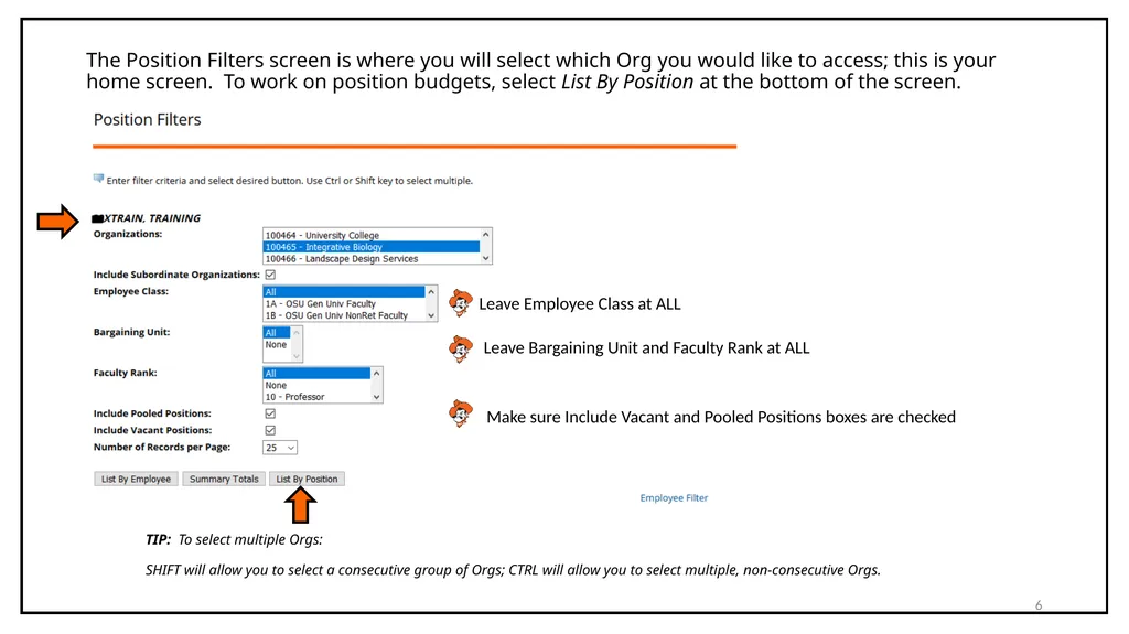 Budget Cycle Entry In Salary Planner Self Service - slide 6 of 31