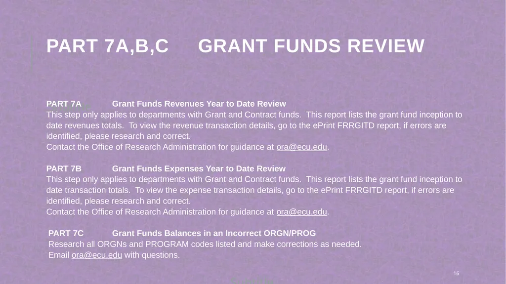 Monthly Departmental review training Penney - slide 16 of 20