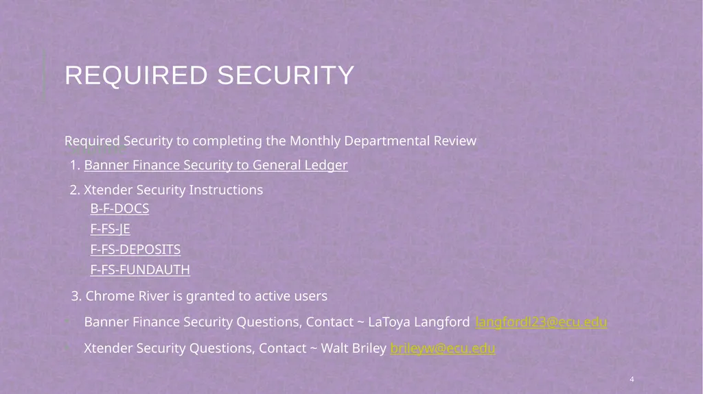 Monthly Departmental review training Penney - slide 4 of 20