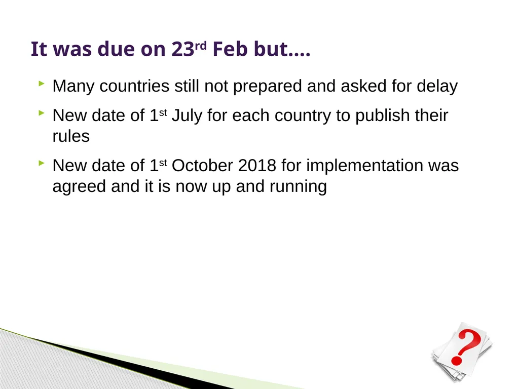 Insurance Distribution Directive Alan Chandler, - slide 5 of 44