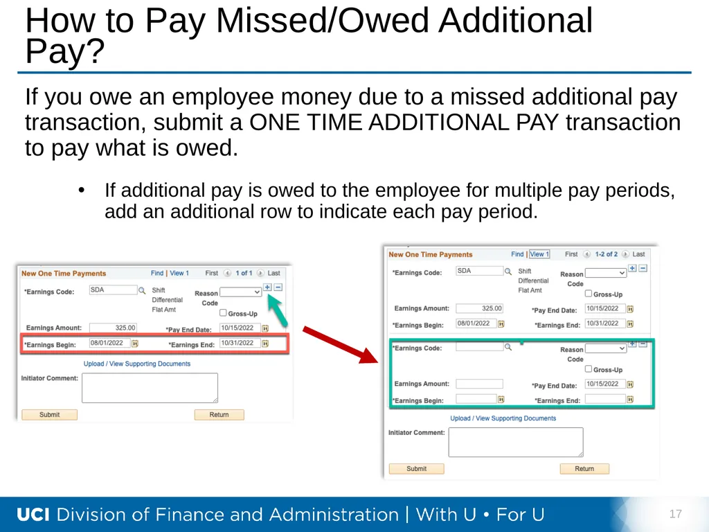 Training Tips October 18, 2022 Bi- Weekly - slide 17 of 34
