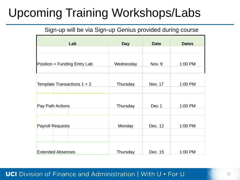Training Tips October 18, 2022 Bi- Weekly - slide 32 of 34