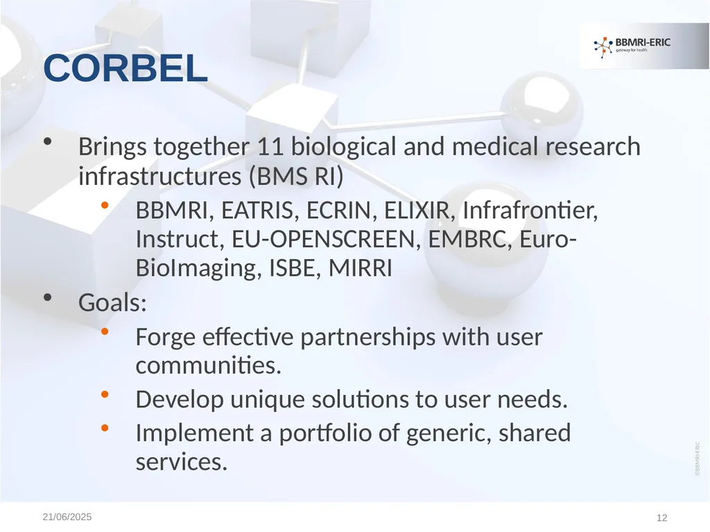 Educational & Training Activities of BBMRI-ERIC - slide 11 of 17