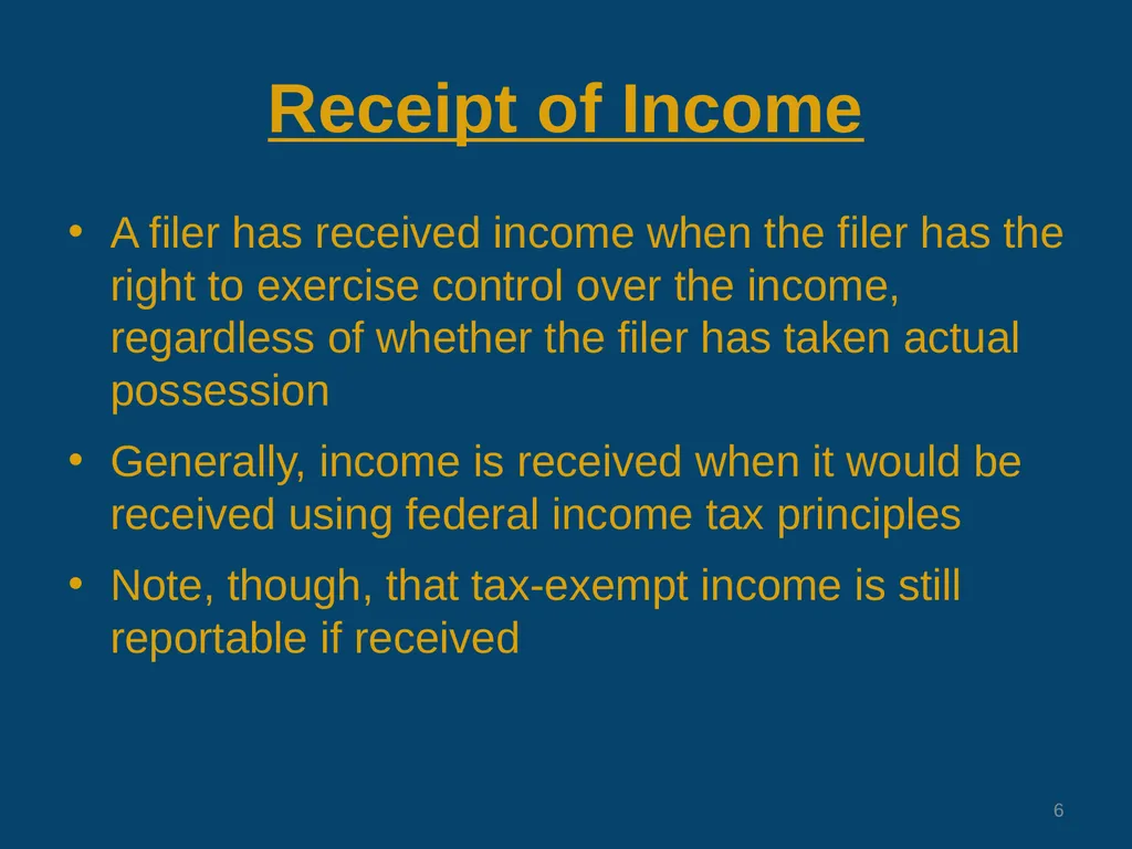 Changes to Confidential Financial Disclosure - slide 6 of 29